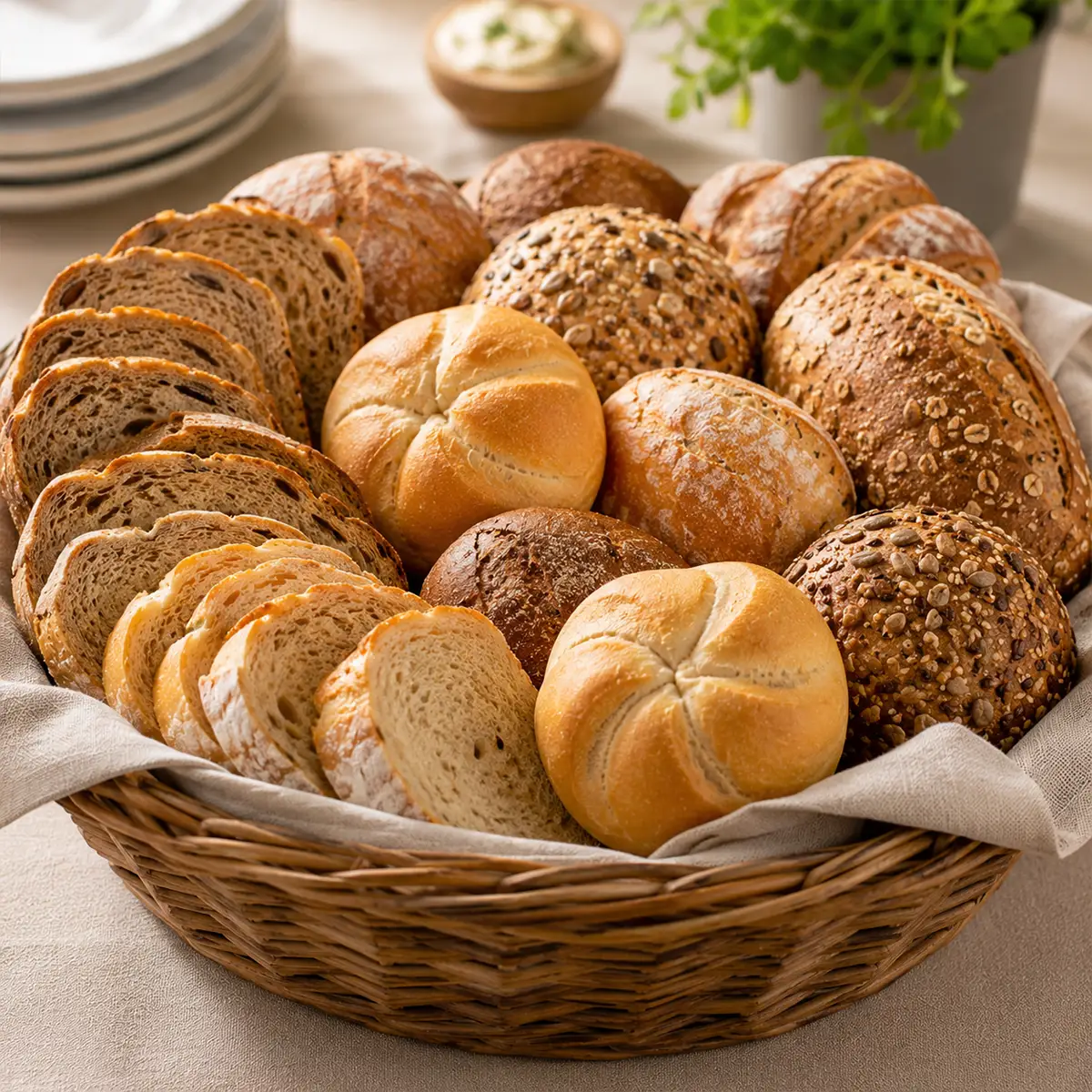 Brotkorb & Butter
